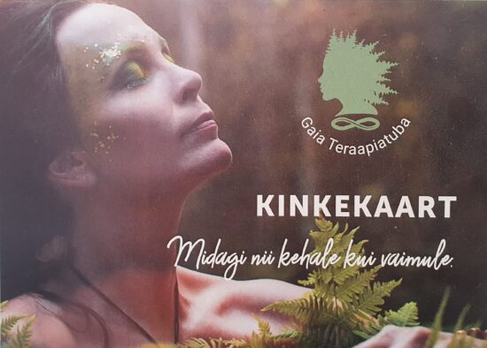 Gaia Teraapiatoa kinkekaart
